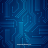 Technology background in abstract style