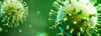 Illustration of a virus